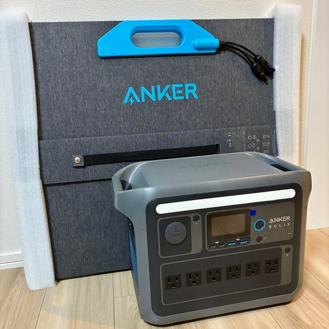 Anker SolixC1000Gen2ポータブル電源＋ソーラーパネルPS100