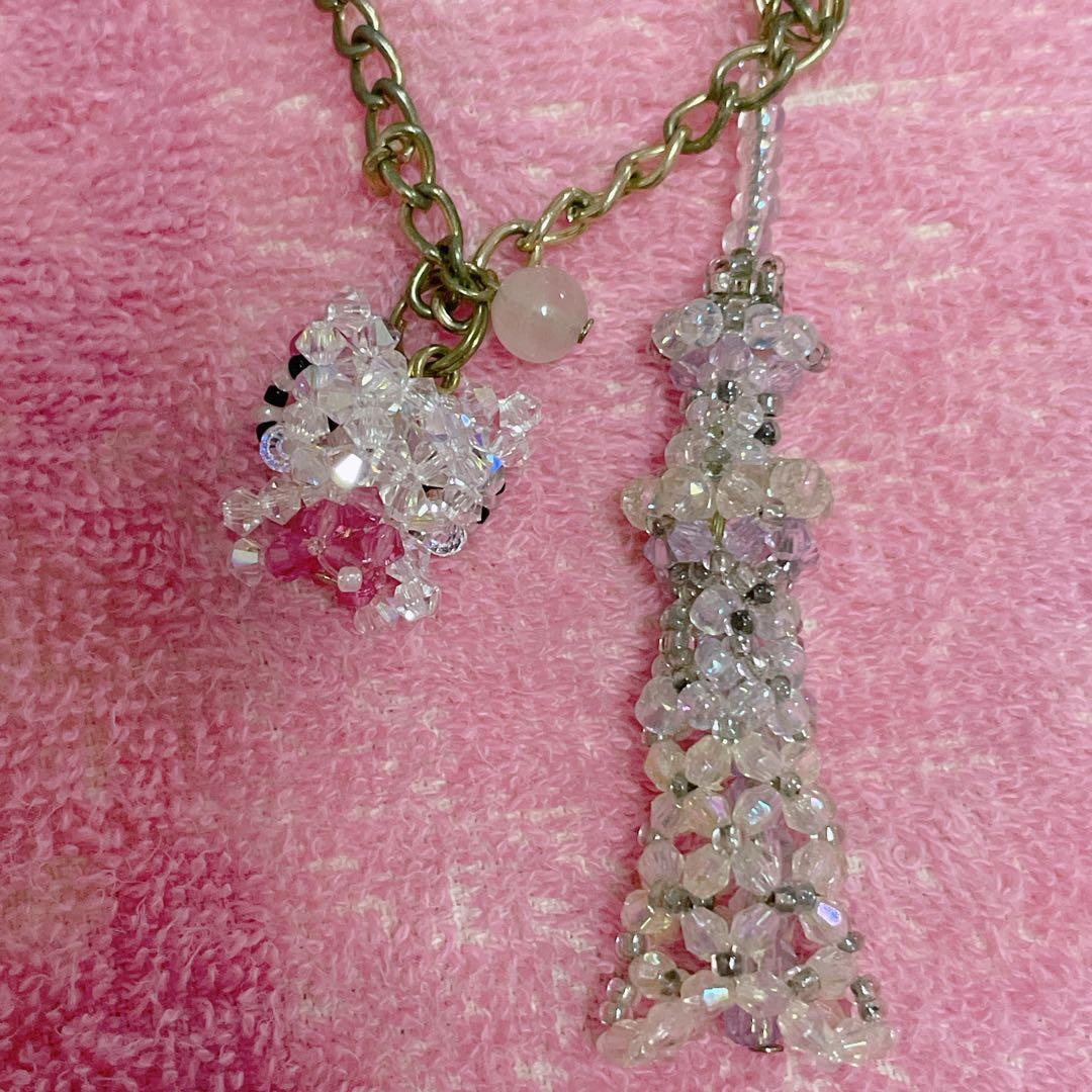 ハローキティ♡激レア♡スカイツリー1周年記念限定アイテム♡ビーズチャーム♡