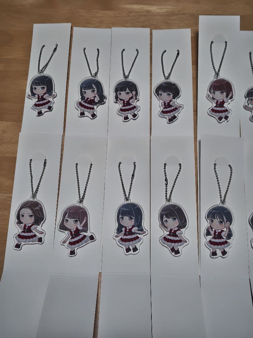 欅のキセキ アクリルチャーム クリスマス衣装 フルコンプセット