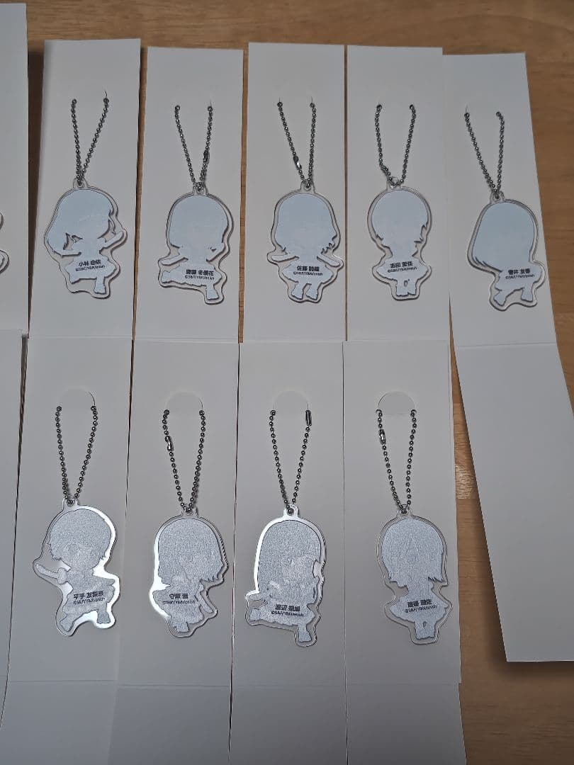 欅のキセキ アクリルチャーム クリスマス衣装 フルコンプセット