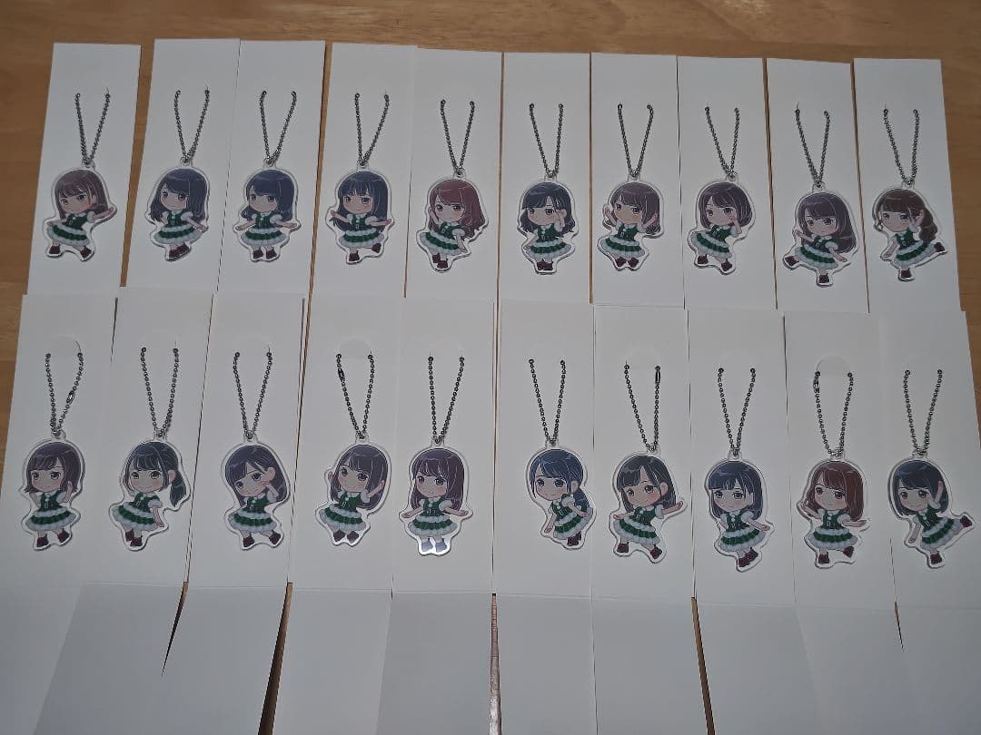 欅のキセキ アクリルチャーム クリスマス衣装 フルコンプセット