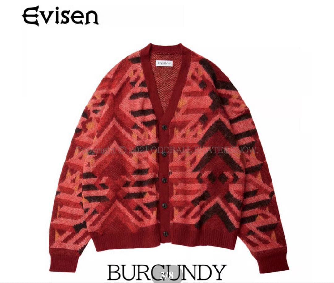 EVISEN EVIJO MOHAIR CARDIGAN 新品