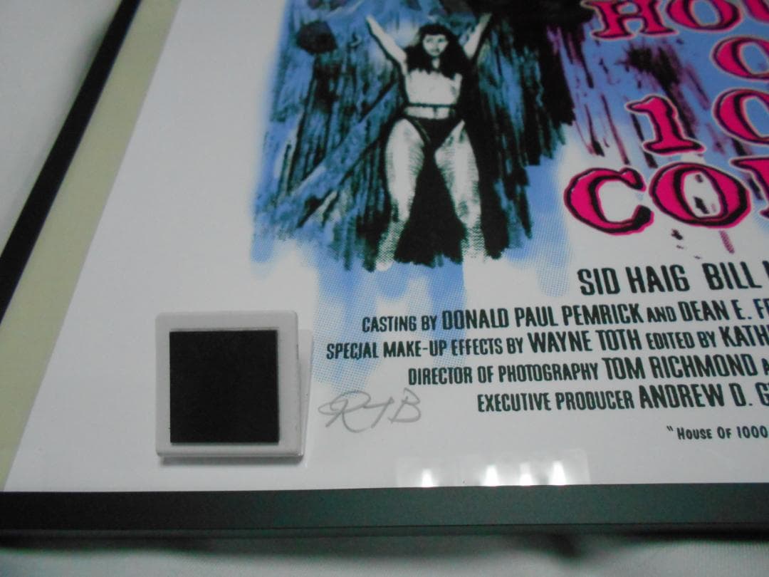 ロッキンジェリービーン シルクスクリーンポスター フレーム付き