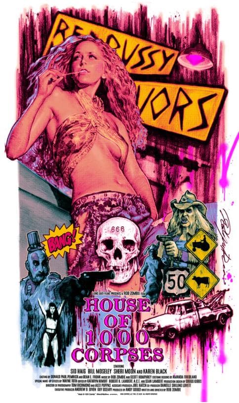 ロッキンジェリービーン シルクスクリーンポスター フレーム付き