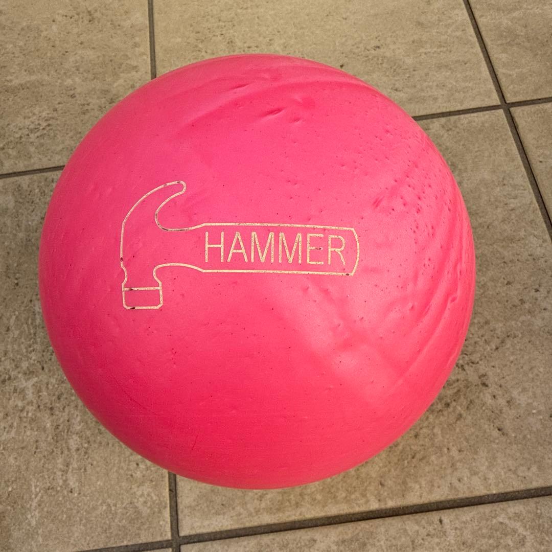 A*.様 美品　全プラグ済　ハンマー　ブラックウィドーウレタンピンクパール　15