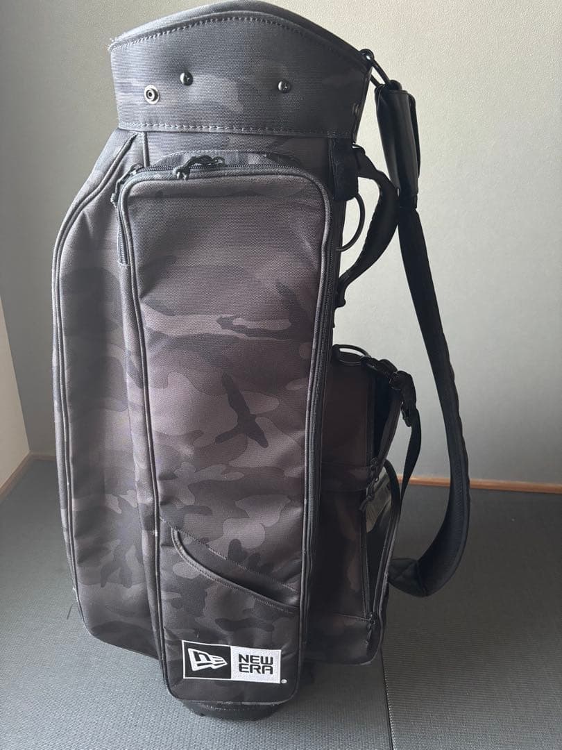 New Era ブラック迷彩 キャディバッグ