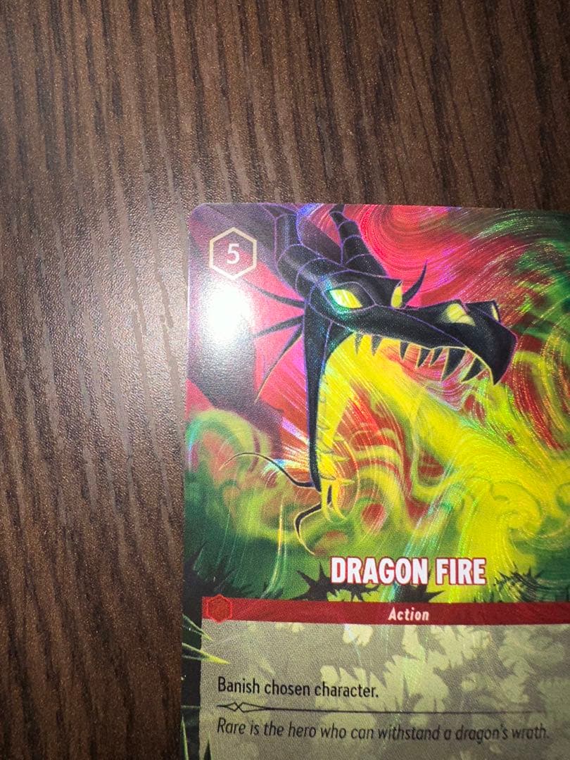 ロルカナ ドラゴンの炎　プロモ Lorcana Challenge 海外限定
