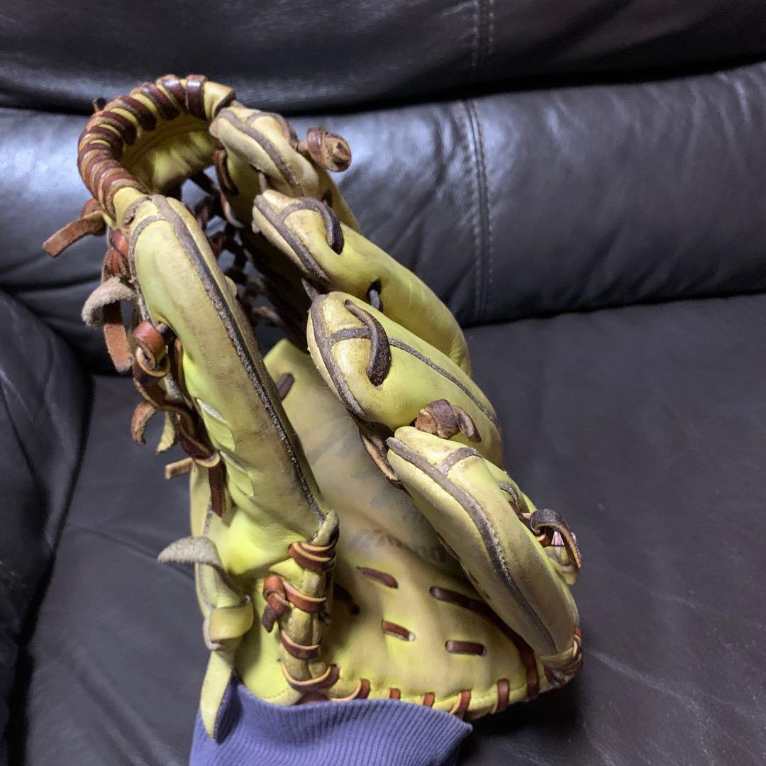 ミズノプロ　オーダー　硬式内野手用グローブ　波賀　haga japan