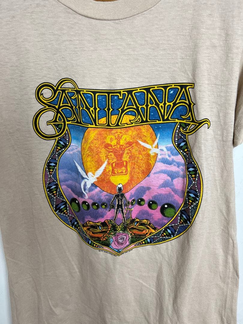 70's ビンテージ SANTANA バンドTシャツ Sサイズ