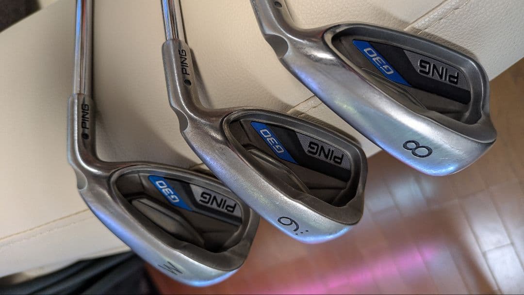 PING G30 アイアンセット 5〜PW 6本セット 純正シャフト CFS Ｓ