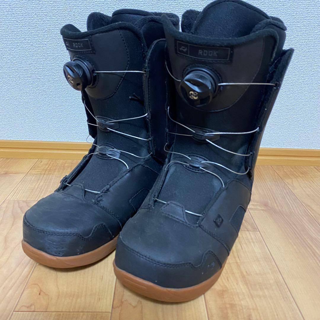 良品✨RIDE ROOK LTD 27.5cm BOA スノーボード ブーツ 黒