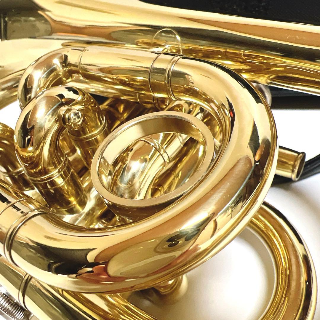 【極美品】MINERVA MPT250L ポケットトランペット　管楽器　吹奏楽