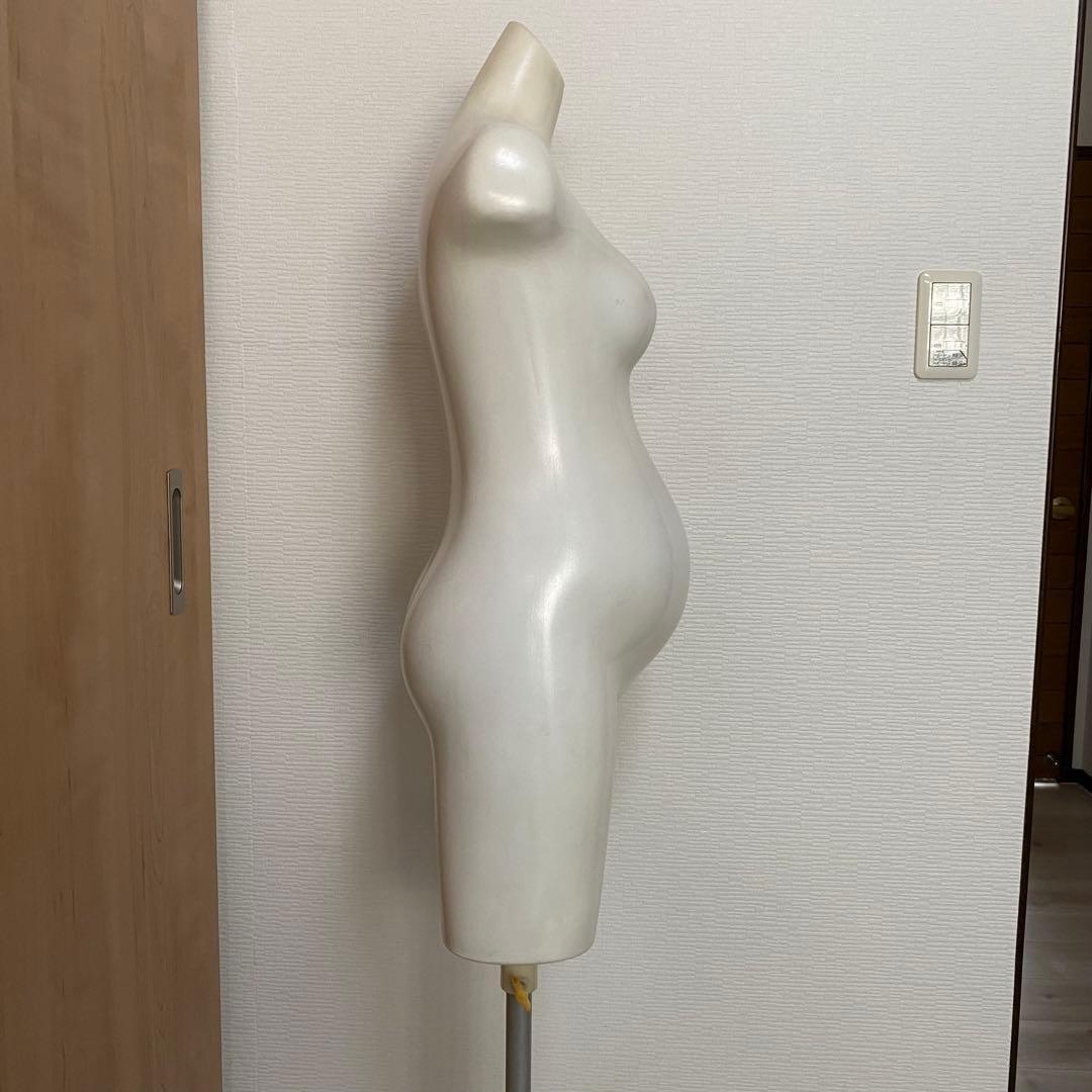 マタニティートルソー　マネキン　高さ調整付き