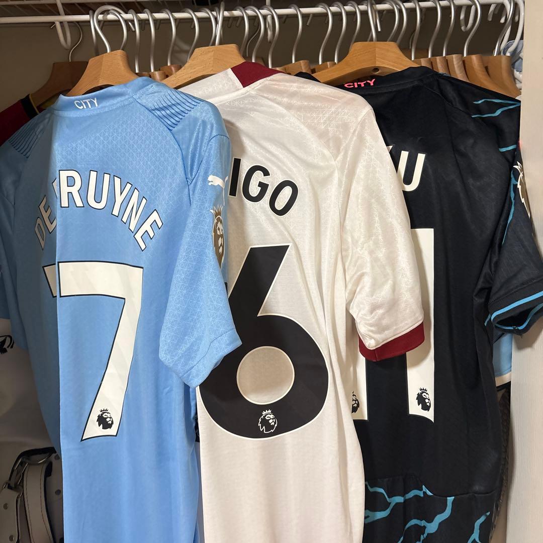 マンチェスターシティユニホーム まとめ売り