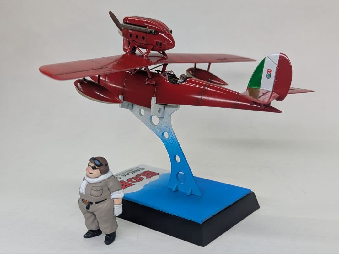 紅の豚　1/72 サボイア3種　プラモデル完成品