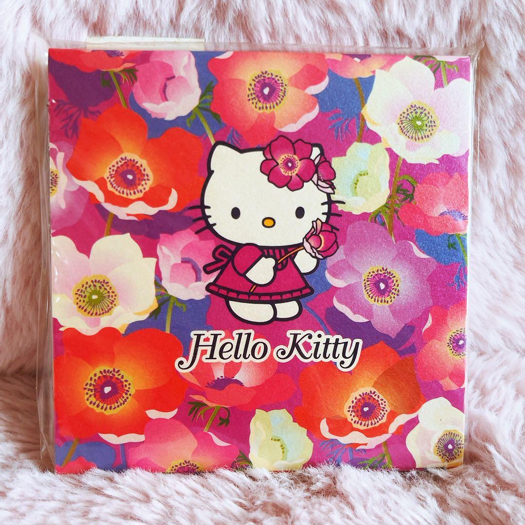 希少レア　ハローキティ　海外限定　メモ　フラワー　2002年製 サンリオ　レトロ