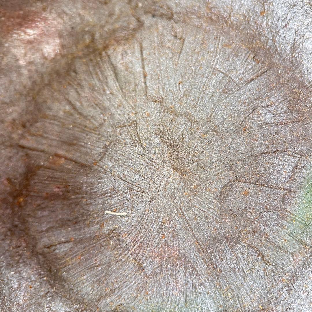 野村一郎 宝瓶 陶印 煎茶道具 茶器 茶道具 共箱 手作り赤褐色陶器茶器