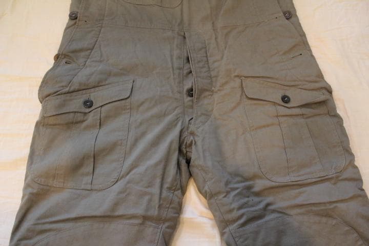 日本軍　日本陸軍　大日本帝国陸軍　軍服　第1種作業衣袴　冬衣　大號　実物