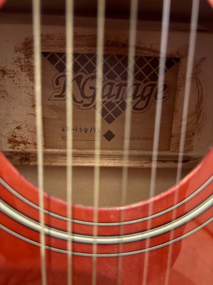 【極美品/廃盤商品】K・GARAGE アコースティックギター　KF-150 vs