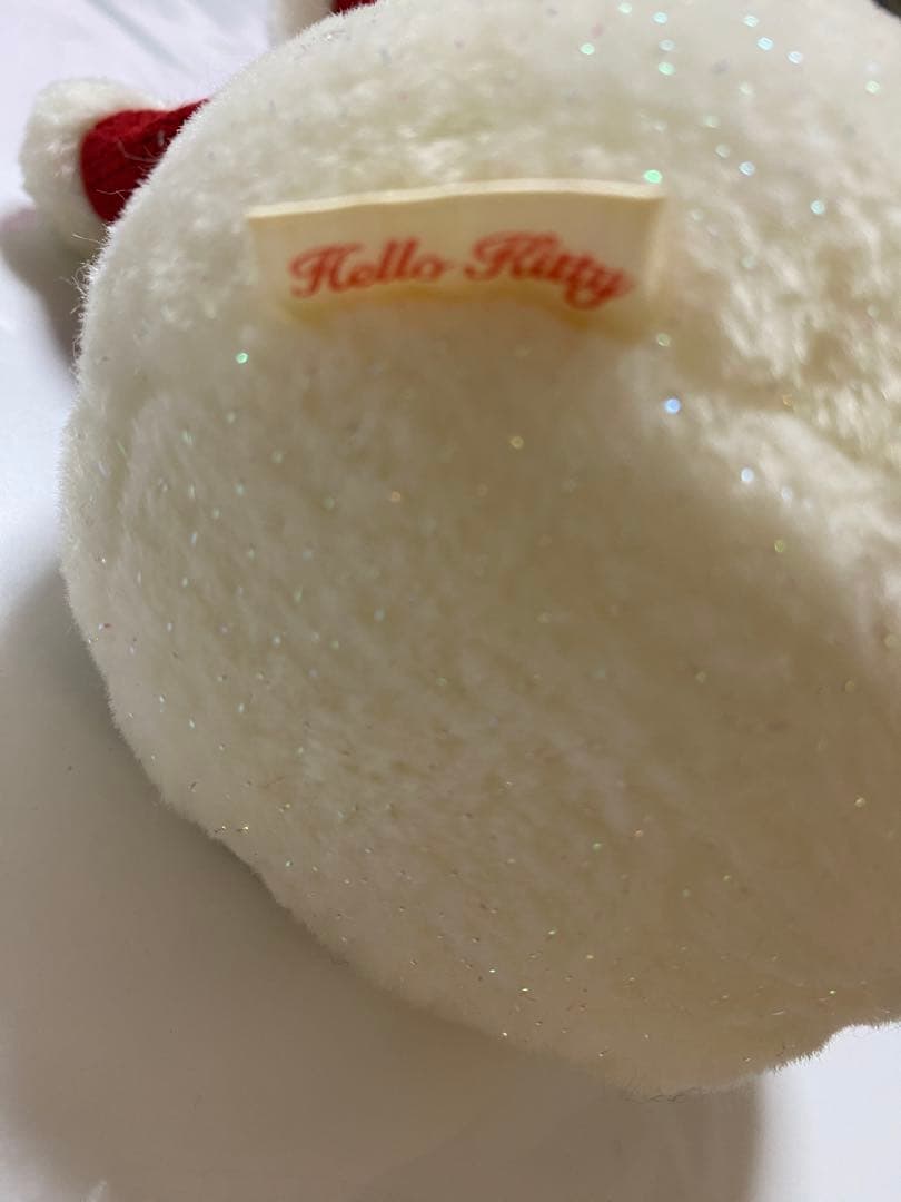 レトロ　2000年　ハローキティ 雪だるま ぬいぐるみ　マフラー　日本限定　レア