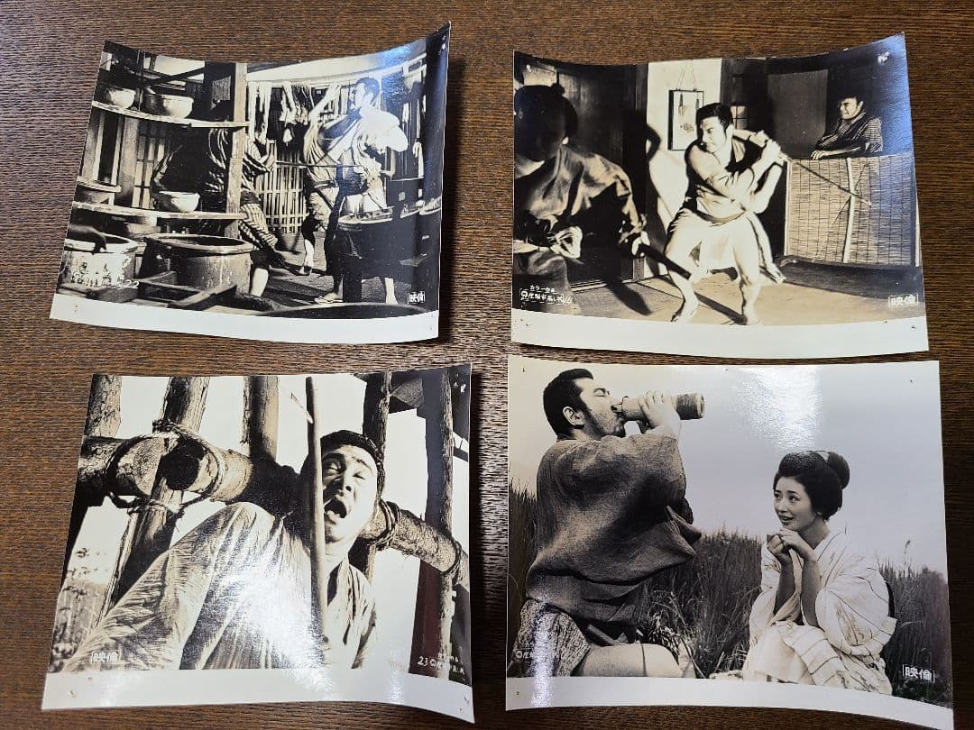 座頭市果し状　スチール写真他　勝新太郎