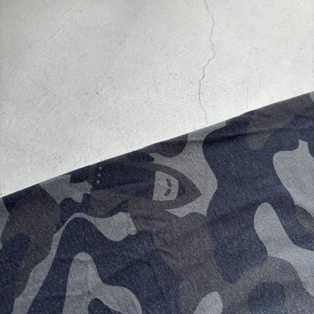 PEARLEY GATES パーリーゲイツ 迷彩柄 モックネック長袖シャツ 5