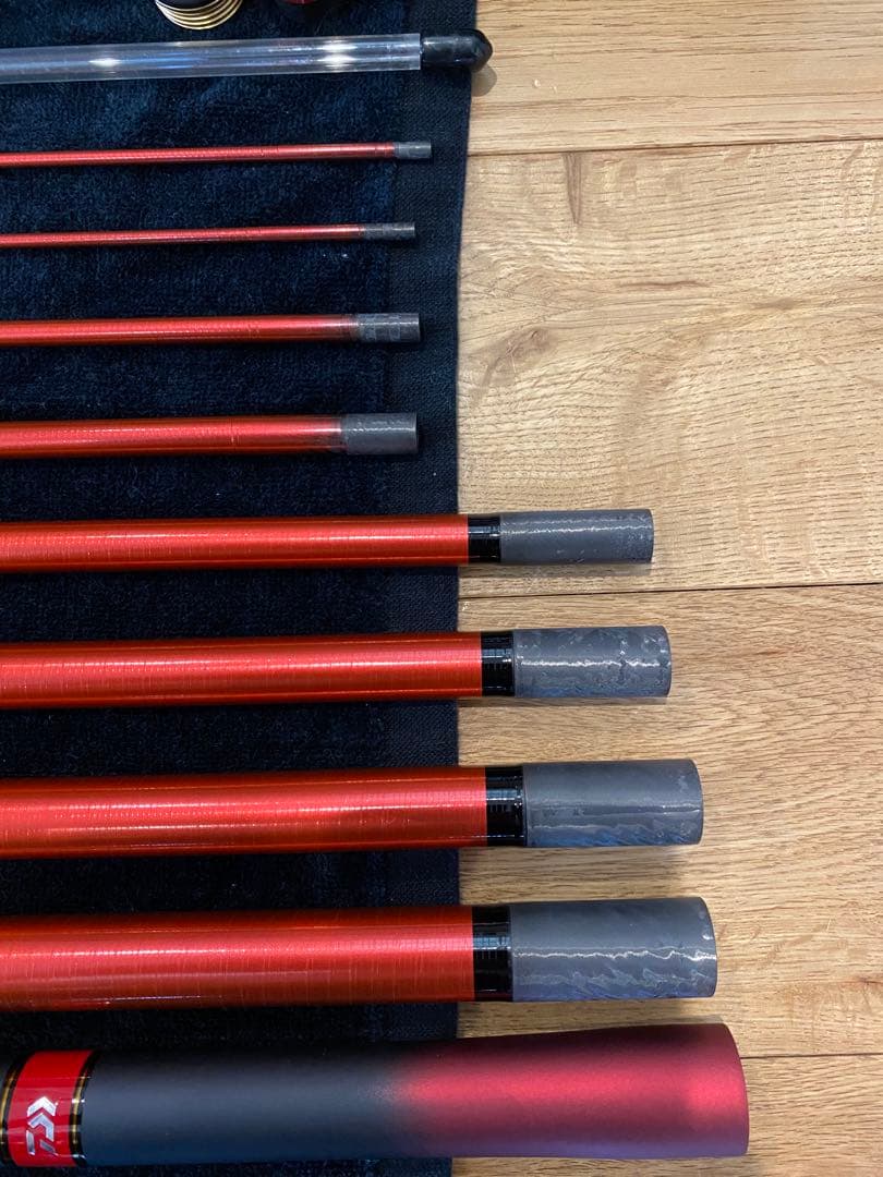 M*a様 DAIWA ダイワ 銀影競技 メガトルク 急瀬抜 90 赤メガ