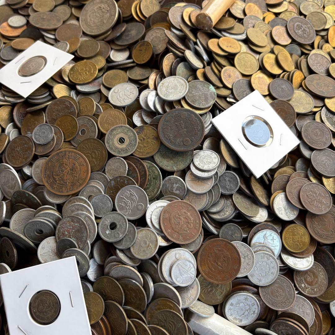 【G202】古銭まとめ いろいろ 大量 12.4kgオーバー‼️