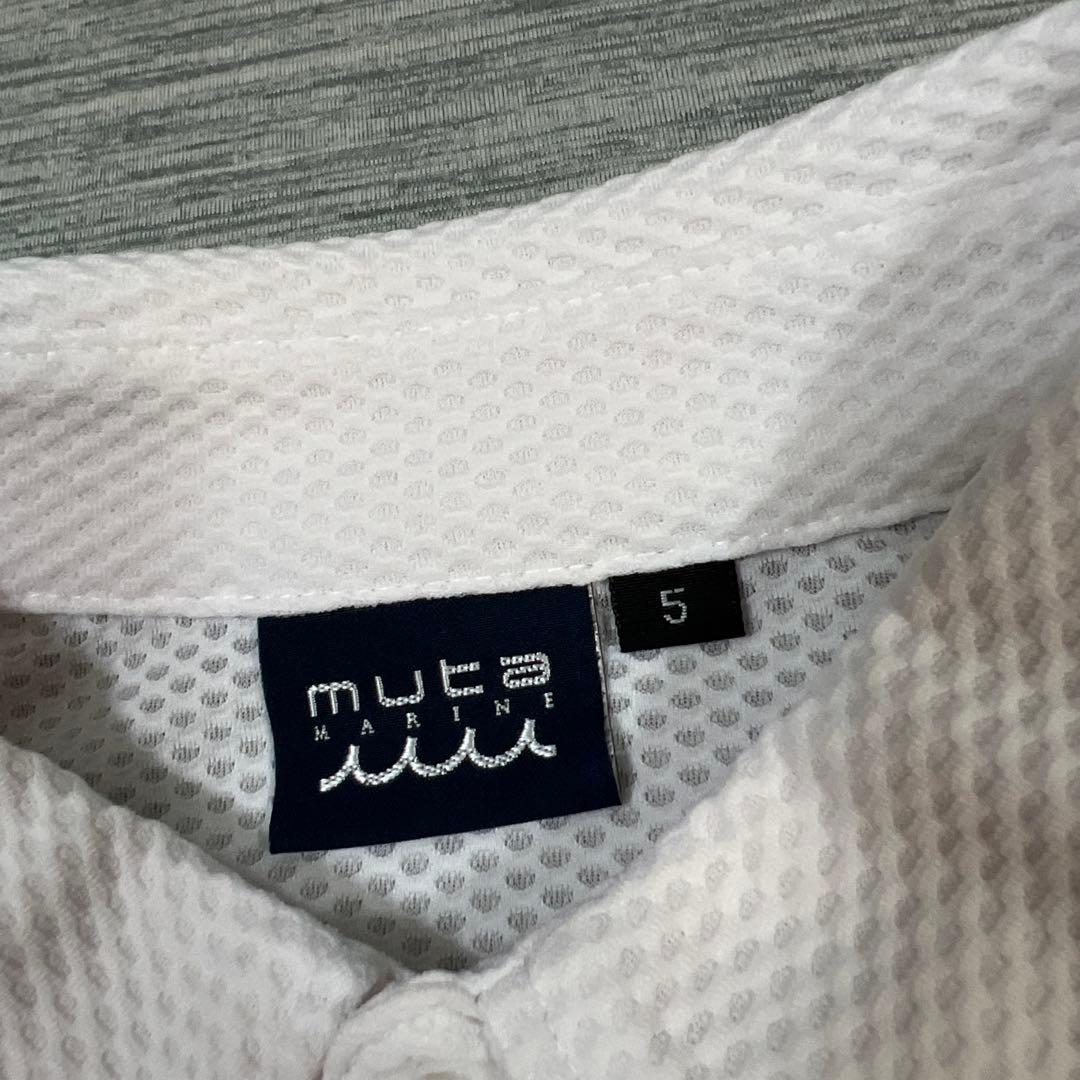 美品　muta MARINE golf ムータマリンゴルフ　メンズ　ポロシャツ