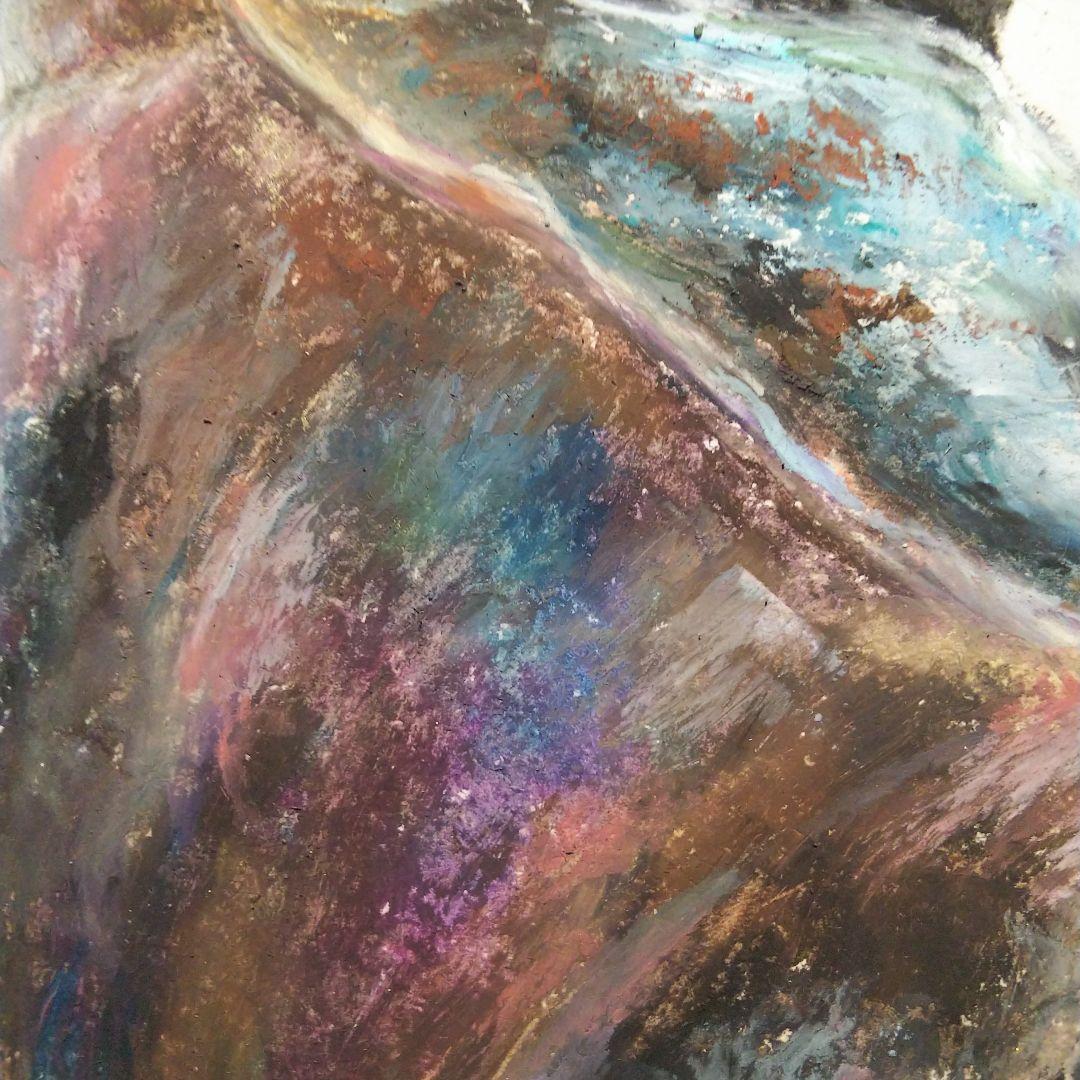 オカピ シマウマ キリン 鹿 原画 アート 絵画 画家  現代アート インテリア