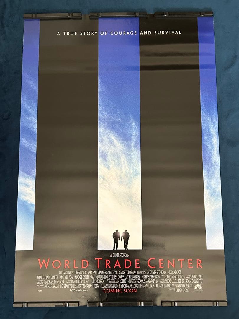 ワールド・トレード・センター　USオリジナル映画ポスター