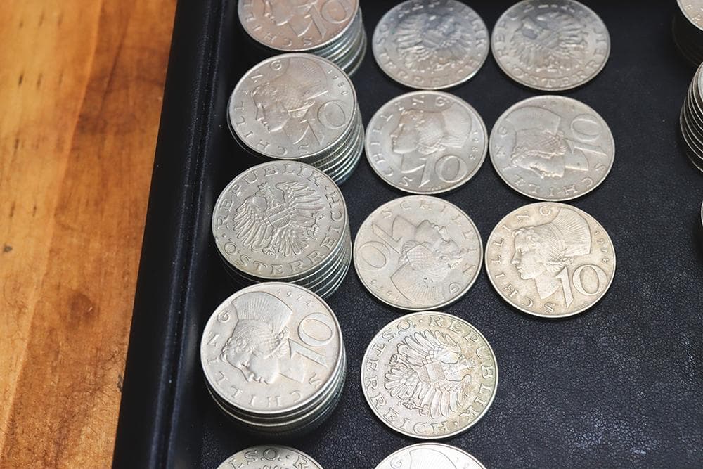 a248 オーストリア 旧&旧紙幣 セット 2,550シリング