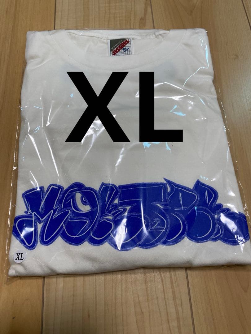 【新品】JSF x MORTAR Tシャツ XL 白 青 THE BONEZ