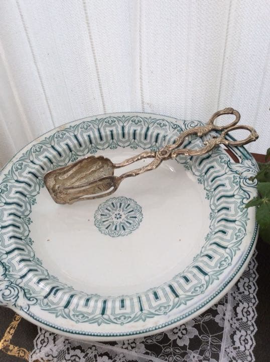 イギリスアンティーク ケーキスタンド PB&H製 ヴィクトリア時代