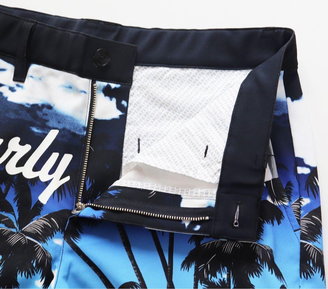 《パーリーゲイツ》新品 ドビーストレッチ ショートパンツ 4(W78~82)