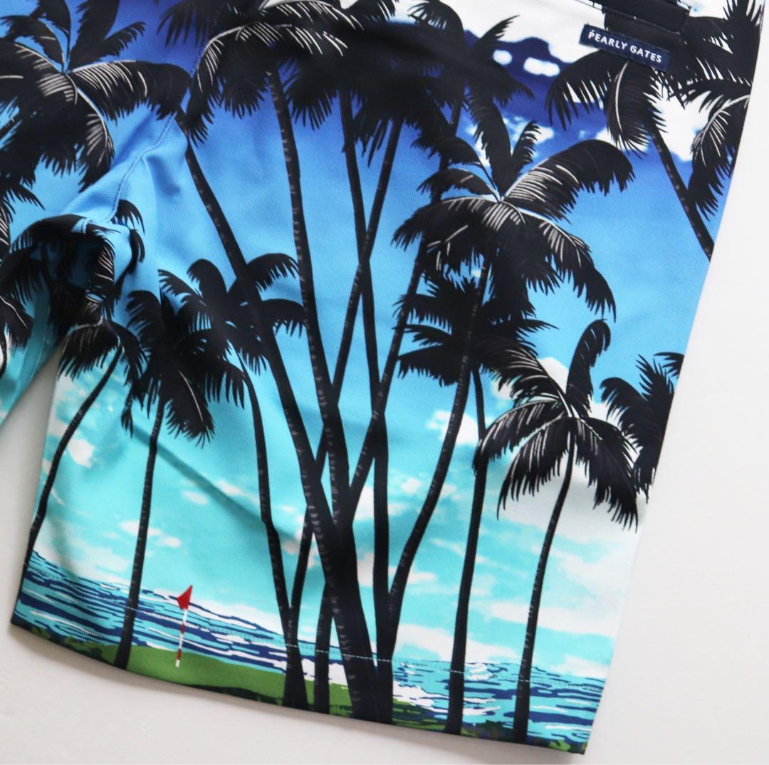 《パーリーゲイツ》新品 ドビーストレッチ ショートパンツ 4(W78~82)