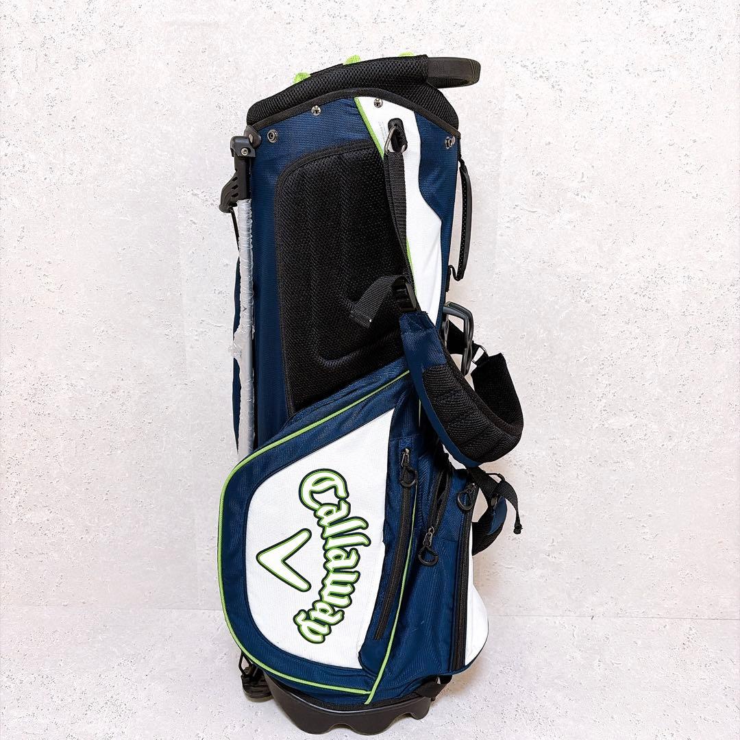 美品 キャロウェイ キャディバッグ スタンド式 9型 6分割 46インチ メンズ