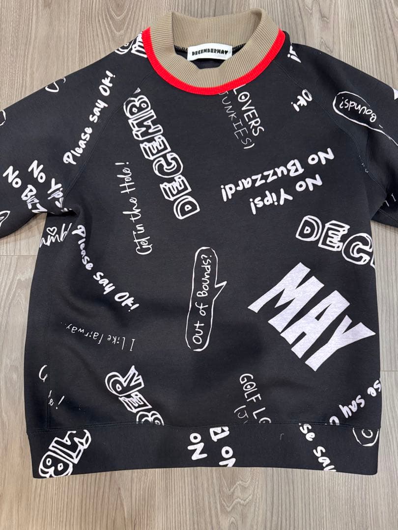 DECEMBERMAY グラフィックセーター