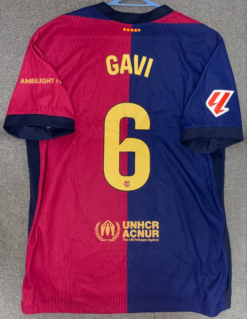 【正規品】バルセロナ 24/25 ホーム オーセンティックユニフォーム ガビ