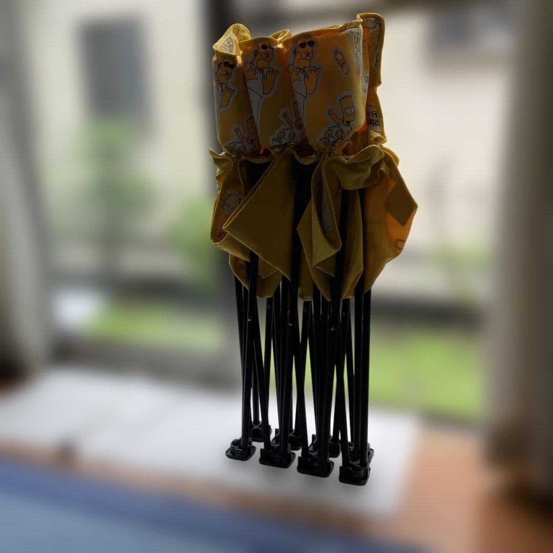 The Simpson キャラクター柄折りたたみチェア