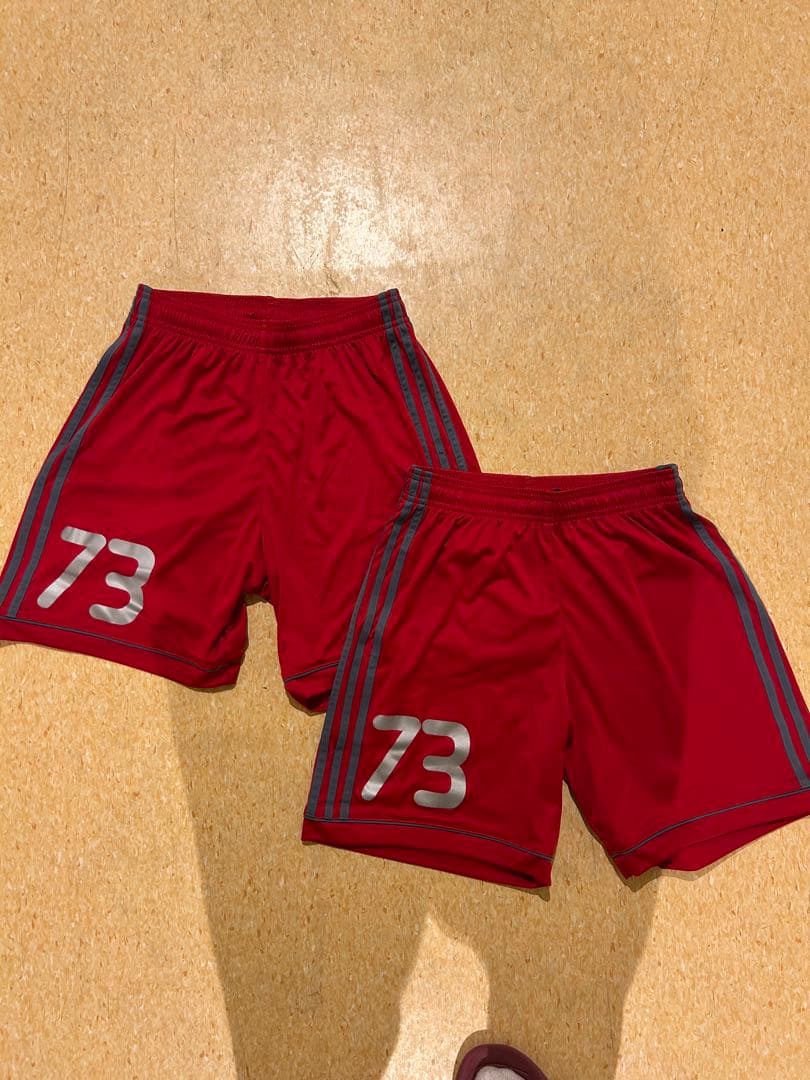 帝京第三　サッカーウェア 73赤2セット➕インナー／スパッツ➕移動着ズボンセット