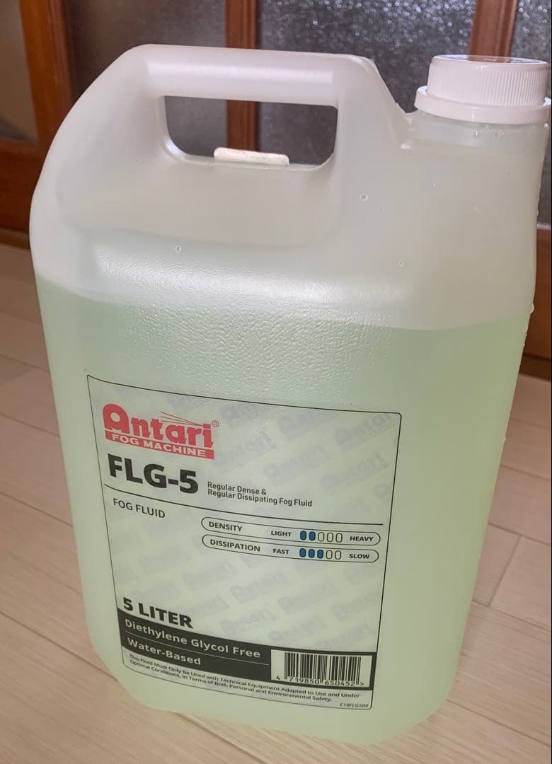 LEDライト付きスモークマシン 5Lの霧液を含む