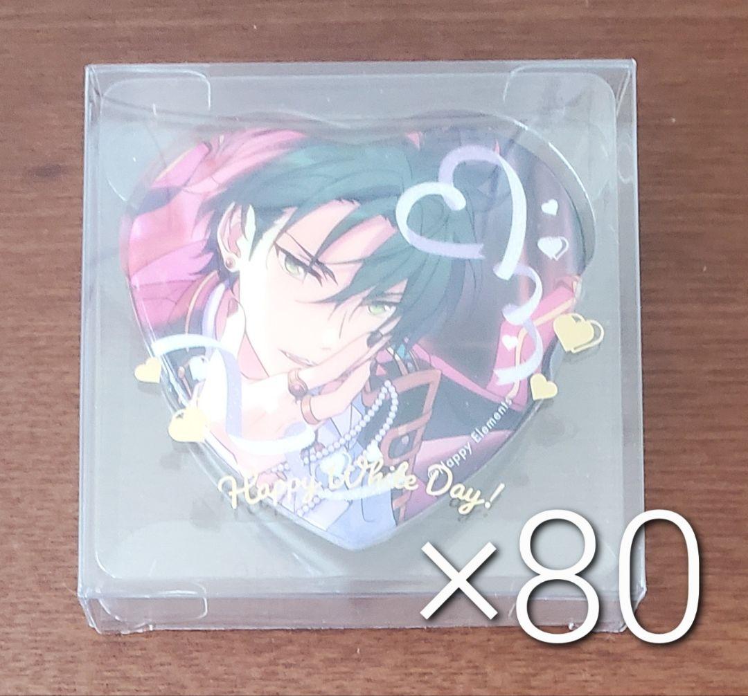 【左京】あんスタ 蓮巳敬人 ハート缶バッジ 150点