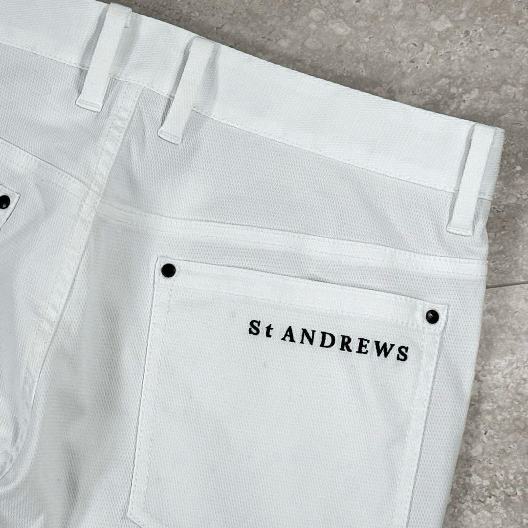 セントアンドリュース St.ANDREWS パンツ ストレッチ　白 M メンズ