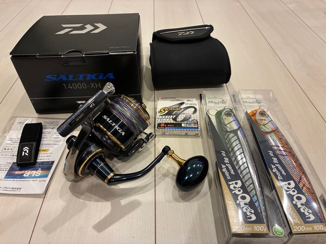 ソルティガ 未使用品DAIWA 20SALTIGA 14000-XH ダイワ