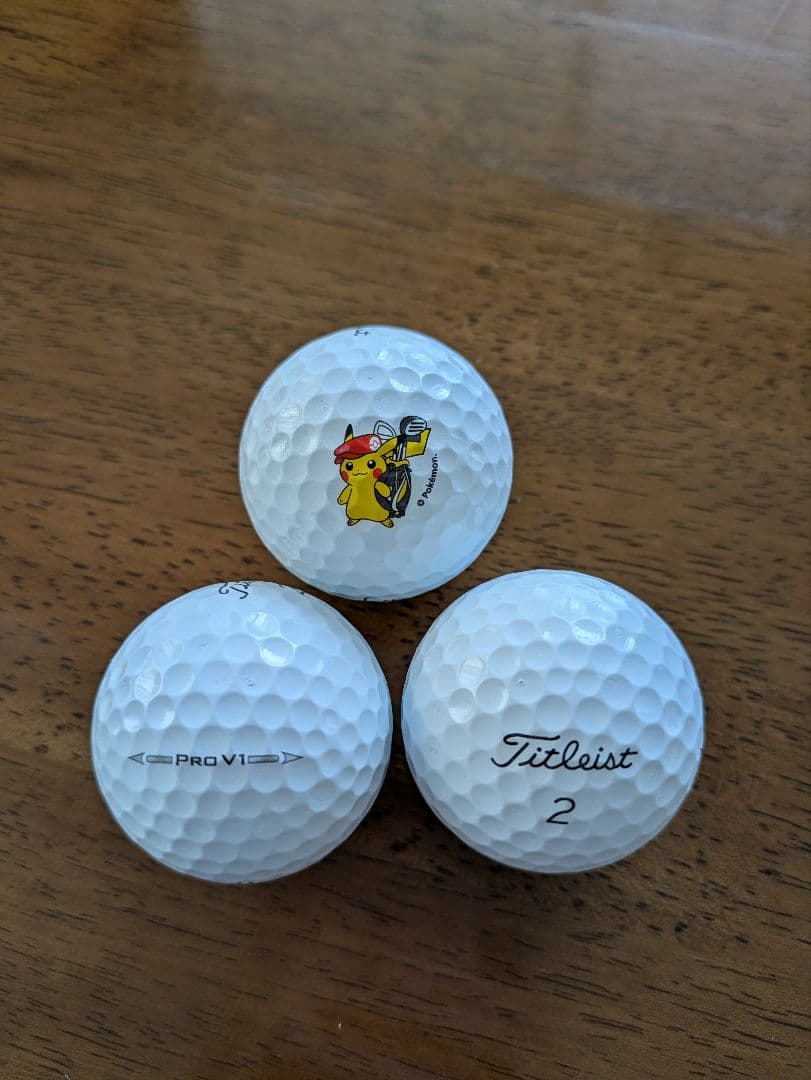 ポケモン ピカチュウ ゴルフボール 6個セット