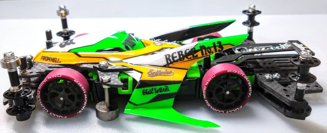 ミニ四駆 完成品 サンダーショット Mk2 MSフレキ