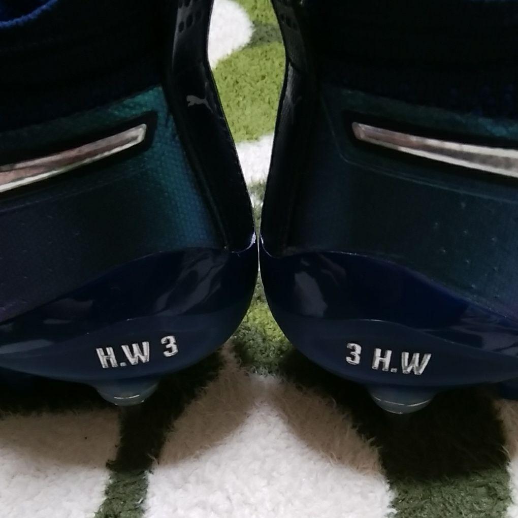 【特注品】選手支給スパイク　渡部博文　レノファ山口社長　PUMA