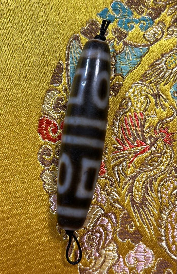 四方天地天珠　老天珠　台湾天珠／送料込　匿名発送／チベット　天珠　お守り