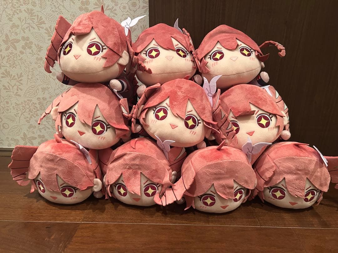 重音テト くてんこ BIGぬいぐるみ 寝そべり ぬいぐるみ　10点